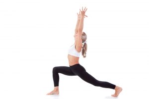 warrior yoga pose